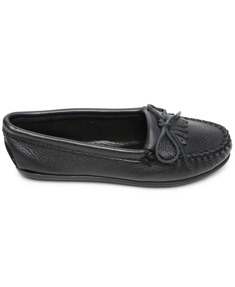 Minnetonka Women's Deerskin Kilty Moccasins