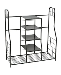 Golf Bag Sports Dual Golf Storage Organizer - Golf Organizer Rack for Indoor & Outdoor - Large Capacity Garage Sports Equipment Organizer