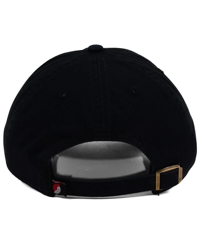 '47 Brand Portland Trail Blazers Clean Up Strapback Cap