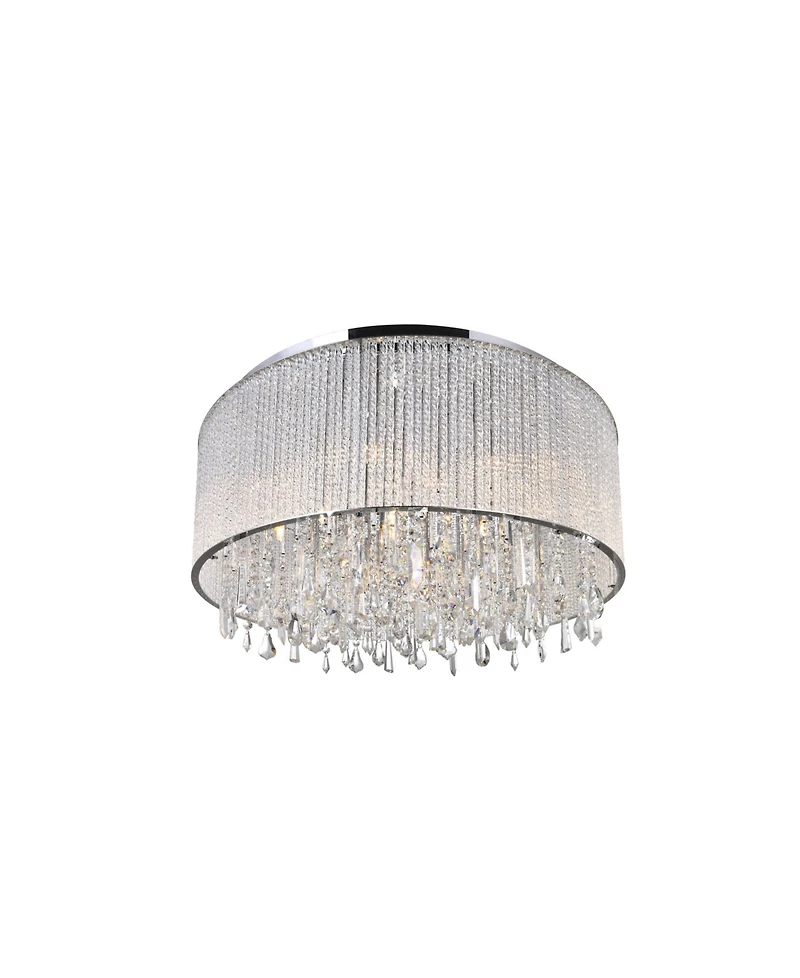 Cwi Lighting Benson 14 Light Flush Mount