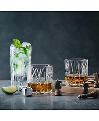 Orrefors City Highball Glasses, Set of 4