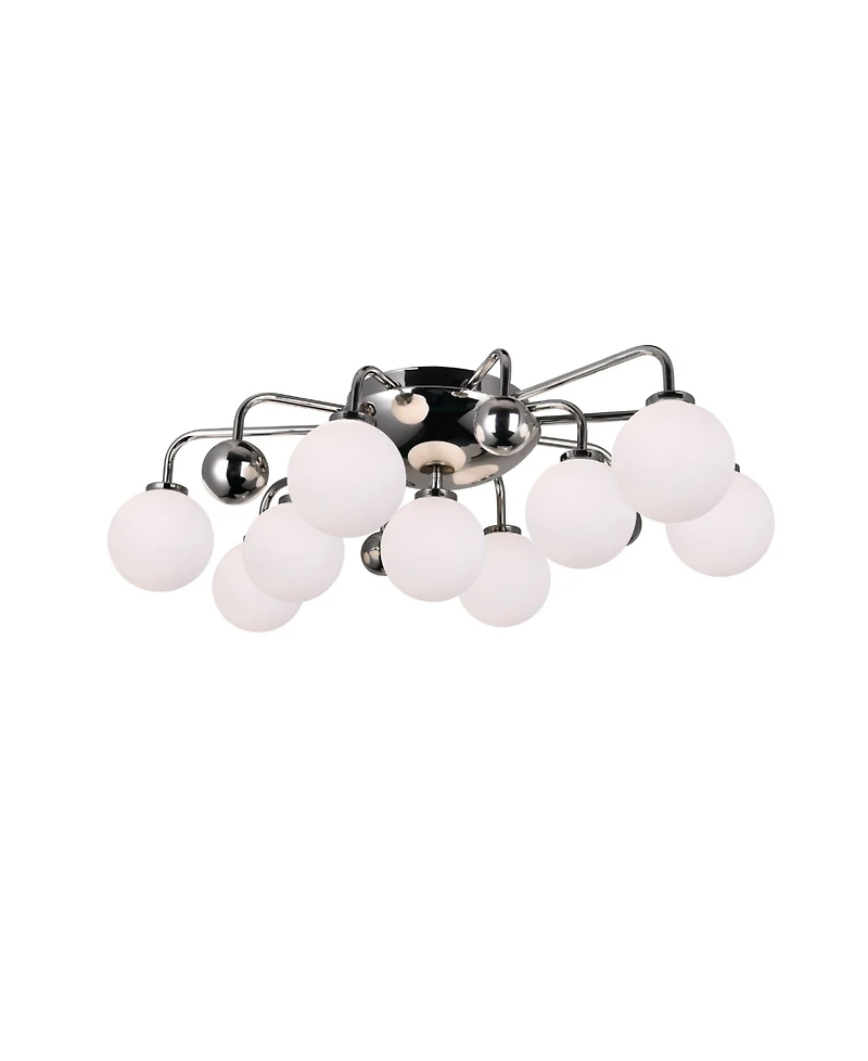 Cwi Lighting Element 9 Light Flush Mount