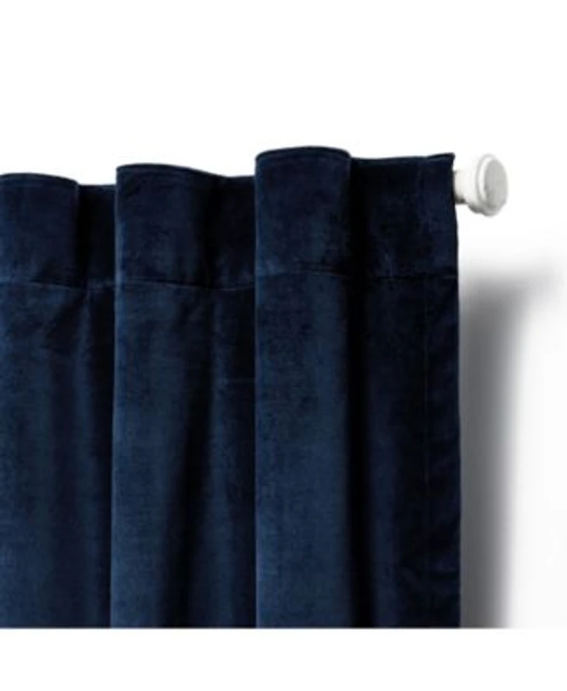 Lauren Ralph Lauren Velvety Room Darkening Back Tab Rod Pocket Curtain Panels