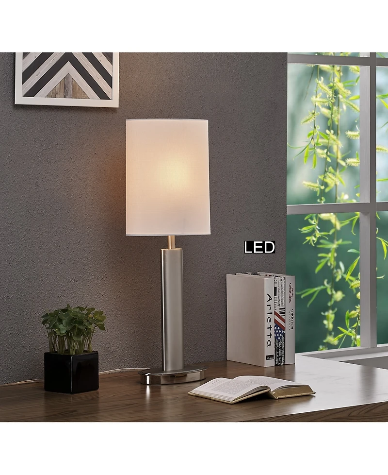 Artiva Usa Catriona 27" Modern Slim Oval Led Touch Table Lamp
