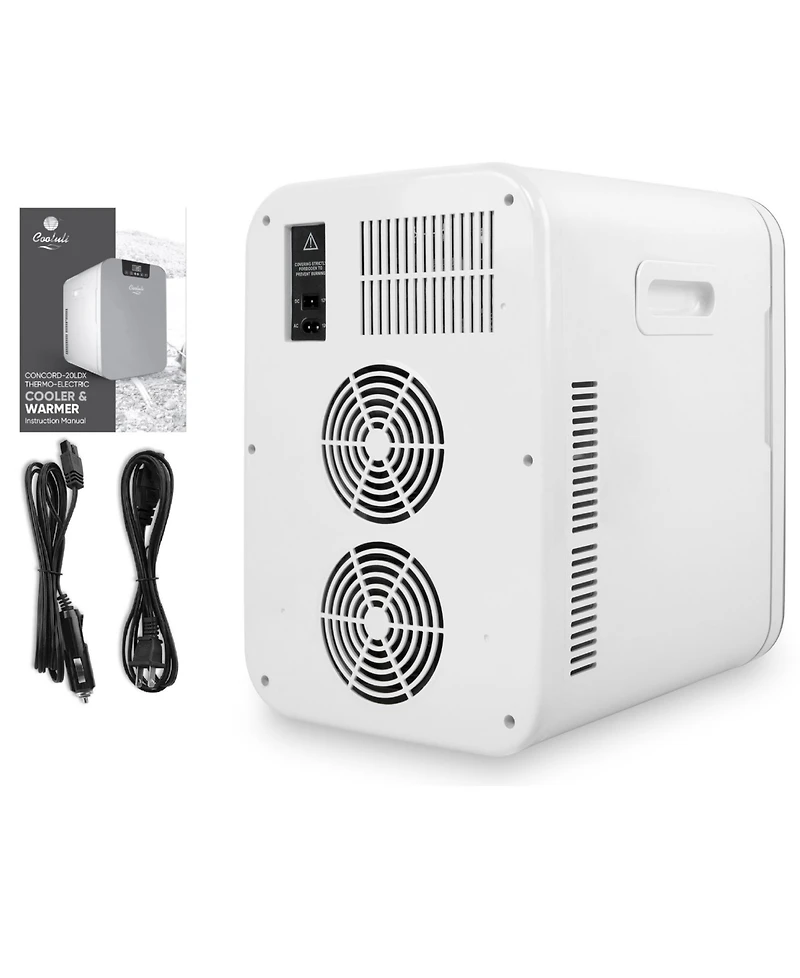 Cooluli Concord-20LDX Compact Thermoelectric Cooler And Warmer Mini Fridge