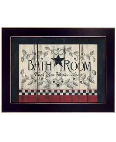 Trendy Decor 4u Bathroom By Linda Spivey Ready To Hang Framed Print Collection