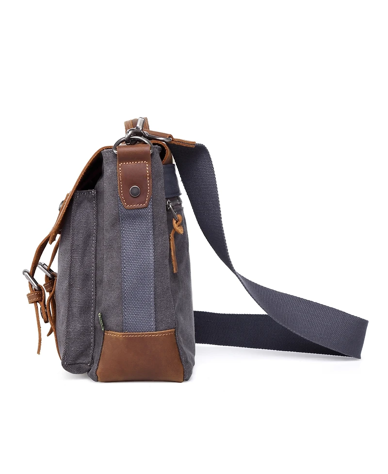 Tsd Brand Hudson Canvas Messenger Bag