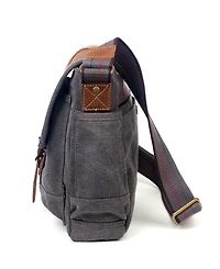 Tsd Brand Turtle Ridge Canvas Crossbody Bag
