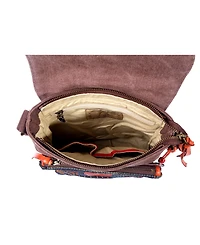 Tsd Brand Four Season Canvas Crossbody Bag