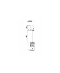 Cwi Lighting Carolina Led Pendant