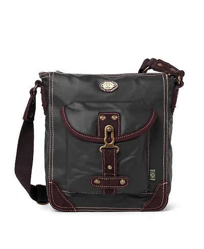 Tsd Brand Dolphin Canvas Crossbody Bag