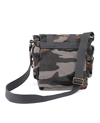 Tsd Brand Camo Canvas Crossbody Bag
