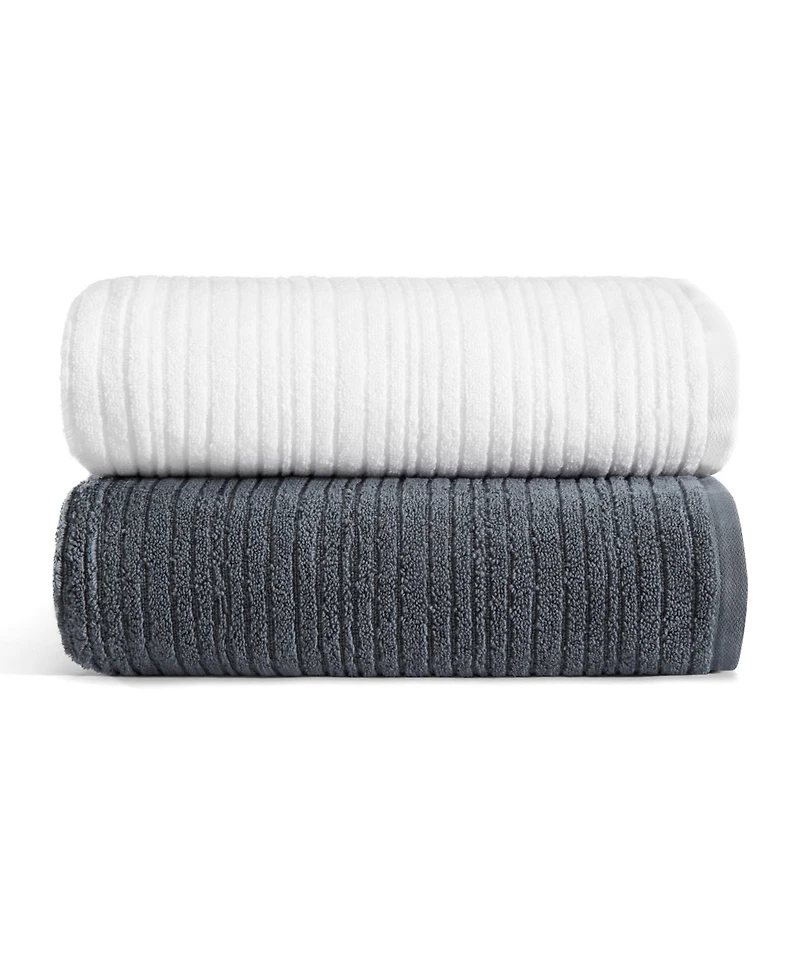 Kenneth Cole Reaction Brooks Quick Dry 3-Pc. Bath Towel Set