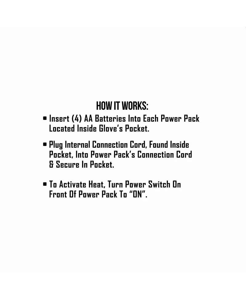 ActionHeat Women's Aa Battery Heated Snow Gloves