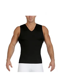 Insta Slim Men's Compression Sleeveless V-Neck T-Shirt