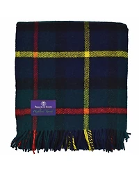 Prince of Scots Tartan Tweed Fluffy Throw, 72" x 59"