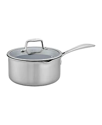 Zwilling Clad Cfx 3-Qt. Saucepan with Strainer Lid and Pouring Spouts