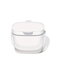 Oxo 1.75 Gallon Compost Bin, White