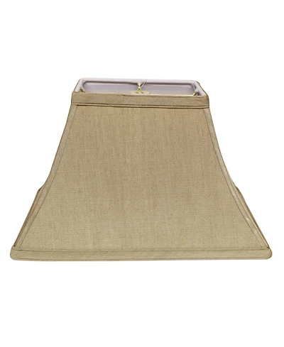 Cloth&Wire Slant Rectangle Bell Hardback Lampshade with Washer Fitter