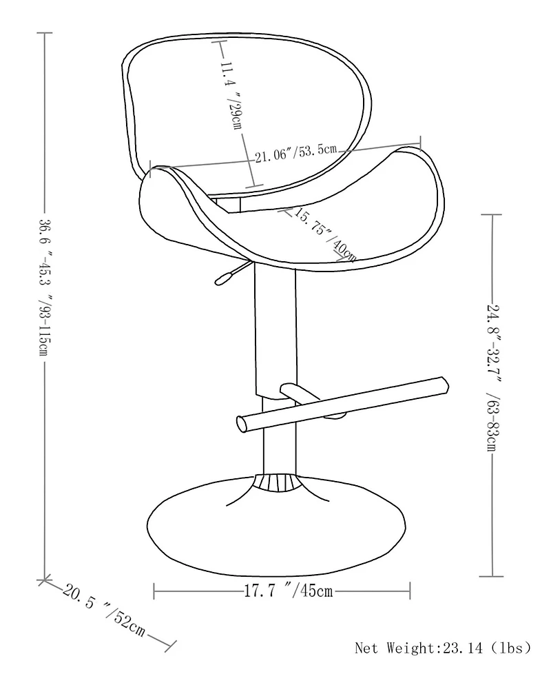 Marana Lift Barstool