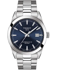 Tissot Men's Swiss Automatic T-Classic Gentleman Powermatic 80 Silicium Stainless Steel Bracelet Watch 40mm