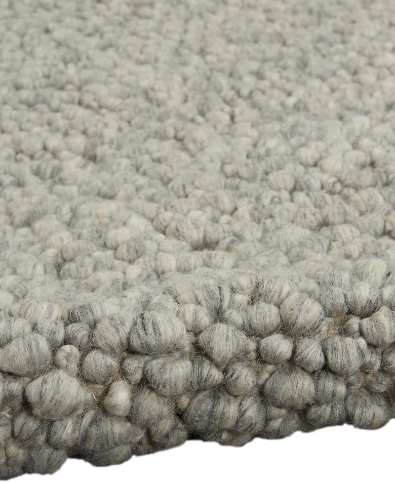 Calvin Klein CK940 Riverstone Gray and Ivory 5'3" x 7'5" Area Rug
