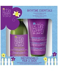 Little Green Kids Bath Time Essentials Set of 2, 14 oz.