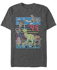 Disney Pixar Men's Toy Story 95 Retro Distressed, Short Sleeve T-Shirt