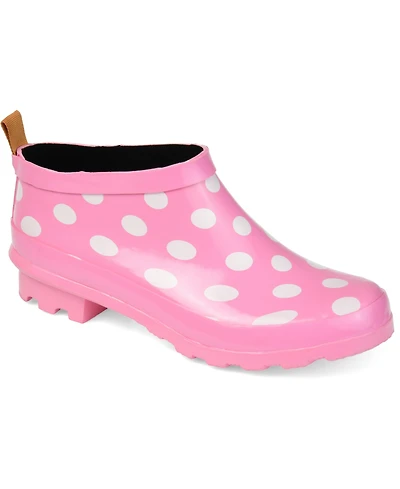 Journee Collection Women's Rainer Ankle Rain Bootie