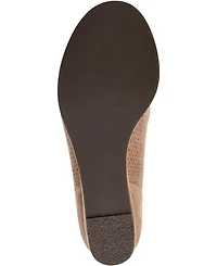 Journee Collection Women's Mylee Perforated Wedge Ankle Booties
