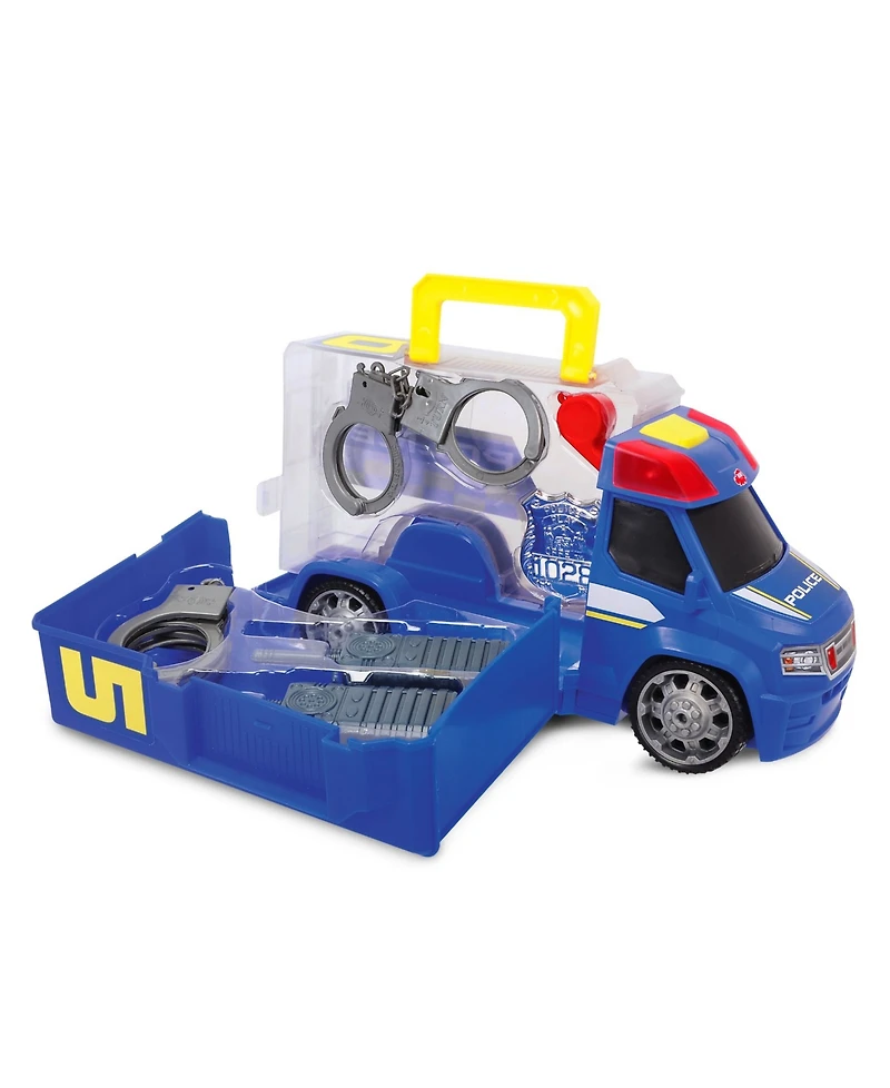 Dickie Toys Push and Play SoS Police Patrol Car