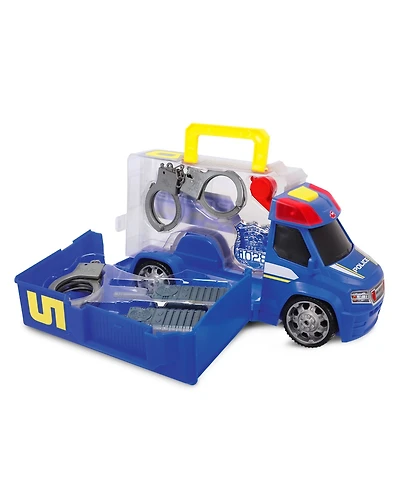 Dickie Toys Push and Play SoS Police Patrol Car