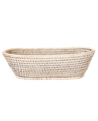 Artifacts Rattan Oval Bread Basket
