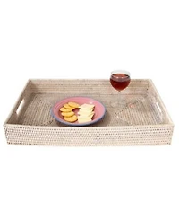 Artifacts Trading Company Rattan Rectangular Tray Collection