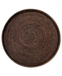 Artifacts Trading Company Rattan Round Tray Collection