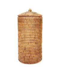 Artifacts Rattan Double Toilet Roll Holder