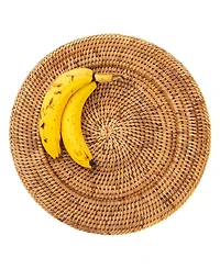 Artifacts Trading Company Artifacts Rattan Solid Weave Charger