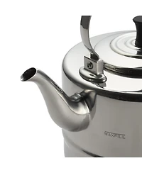 BonJour Stainless Steel and Copper-Base 2-Qt. Gooseneck Tea Kettle