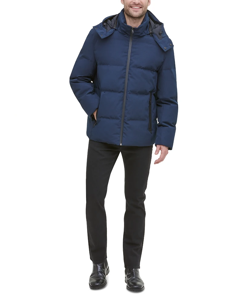 Cole Haan Men's Kenny Puffer Parka Jacket