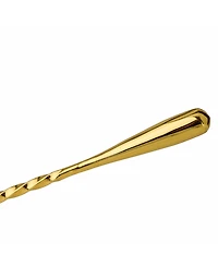 Prince of Scots 24K Gold-Plate Tear Drop Bar Spoon
