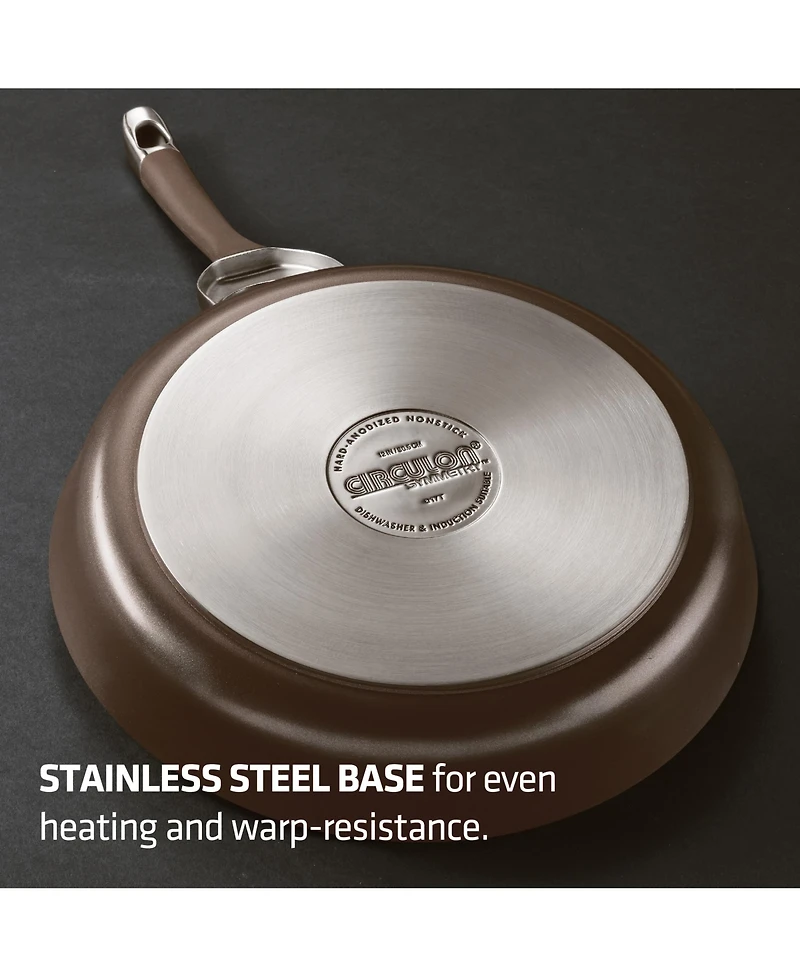 Circulon Symmetry Chocolate 12" Covered Essentials Pan