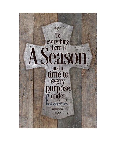 Dexsa to Everything there is a Season New Horizons Wood Plaque, 6" x 9"