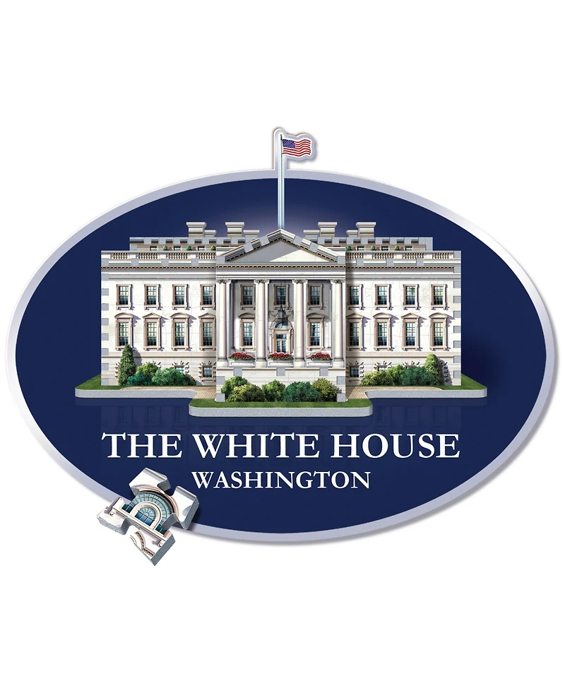 Wrebbit The White House 3D Puzzle- 490 Pieces