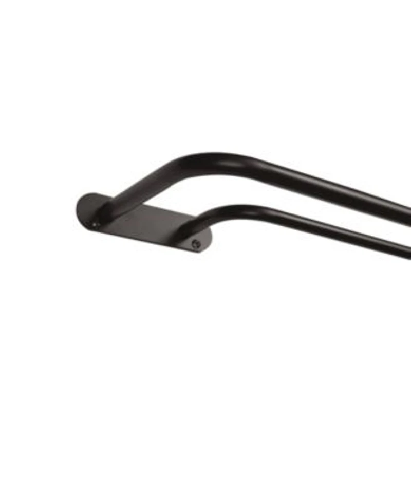 Exclusive Home Fetter Wrap Around Double Curtain Rod