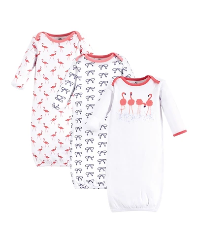 Yoga Sprout Baby Girls Soft & Gentle Lightweight Cotton Gowns