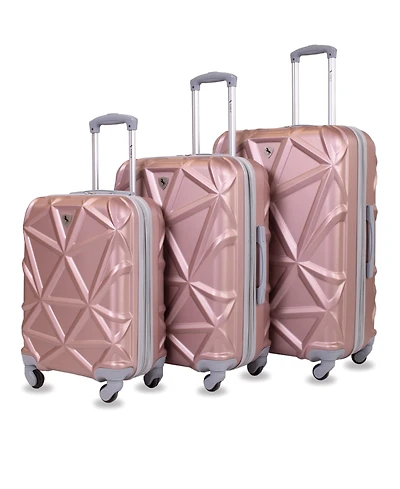 Amka Gem 3-Pc. Hardside Luggage Set