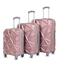 Amka Gem 3-Pc. Hardside Luggage Set