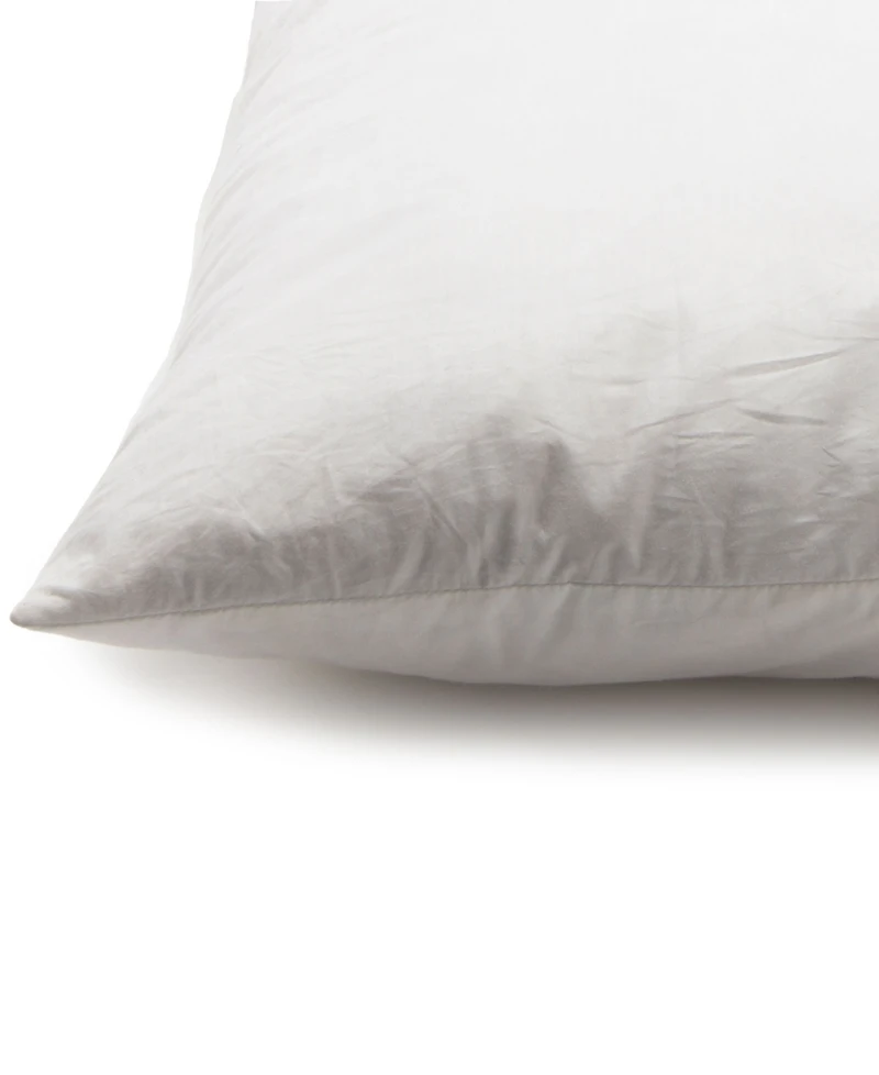 Cheer Collection Feather Decorative Pillow, 18" x 18"