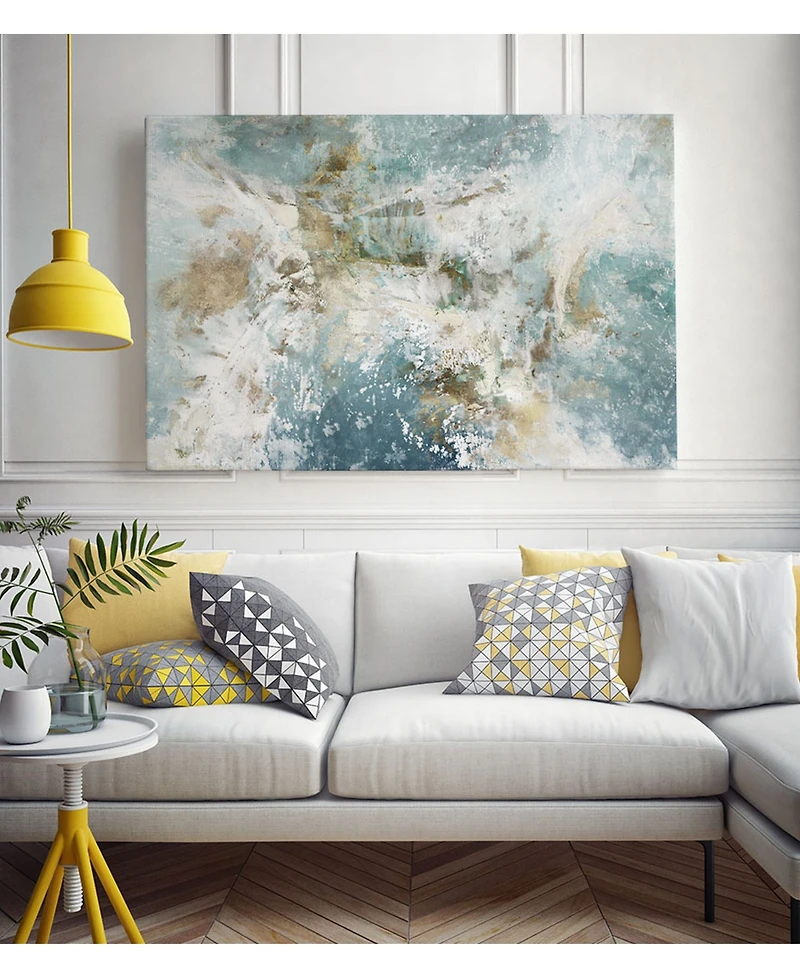 Giant Art 36" x 24" Waking Hour Museum Mounted Canvas Print