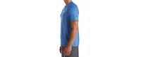 Nike Men's Hydroguard Dri-fit Stretch Upf 40+ Heather Rash Guard